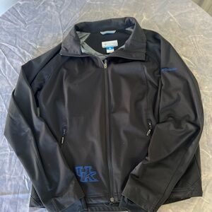 Columbia Omni-Heat Kentucky Wildcats Softshell Jacket Black Women’s XL